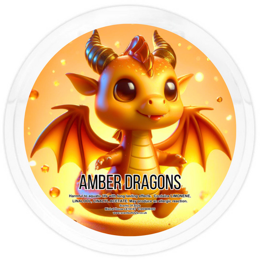 Amber Dragons 2oz Segment Pot