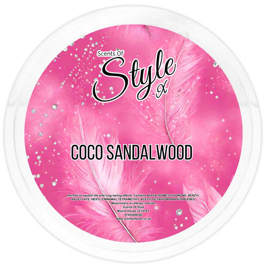 Coco Sandalwood 2oz Segment Pot