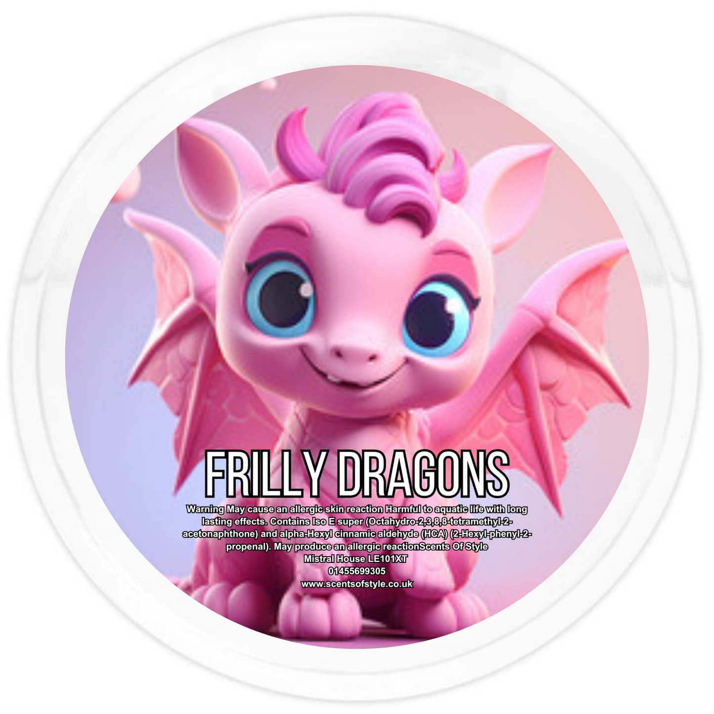 Frilly Dragons 2oz Segment Pot